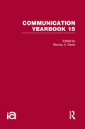 Cover: Communication Yearbook 15 - Routledge