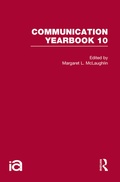 Cover: Communication Yearbook 10 - Routledge
