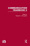 Cover: Communication Yearbook 9 - Routledge