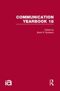 Cover: Communication Yearbook 18 - Routledge