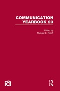 Cover: Communication Yearbook 23 - Routledge