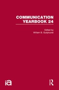 Cover: Communication Yearbook 24 - Routledge