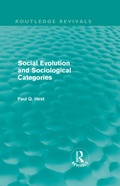 Cover: Social Evolution and Sociological Categories (Routledge Revivals) - Routledge