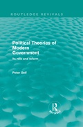 Cover: Political Theories of Modern Government (Routledge Revivals) - Routledge