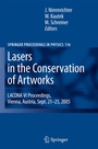 Cover: Lasers in the Conservation of Artworks - Springer