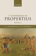 Cover: A Commentary on Propertius, Book 3 - Oxford University Press