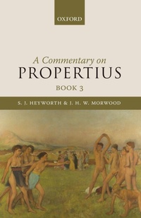Enlarge image Cover: A Commentary on Propertius, Book 3 - Oxford University Press