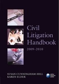 Cover: Civil Litigation Handbook 2009-2010 - Early English Text Society