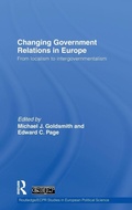 Cover: Changing Government Relations in Europe - Routledge