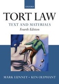 Cover: Tort Law - Oxford University Press