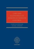 Cover: Law and Economics in European Merger Control - Oxford University Press