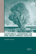Cover: Geotechnical Engineering for Mine Waste Storage Facilities - CRC Press