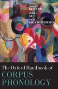 Cover: The Oxford Handbook of Corpus Phonology - Oxford University Press