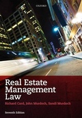 Cover: Real Estate Management Law - Oxford University Press