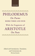 Cover: Philodemus, On Poems, Books 3-4 - Oxford University Press
