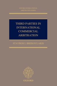 Abbildung von: Third Parties in International Commercial Arbitration - Oxford University Press