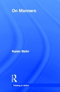 Cover: On Manners - Routledge
