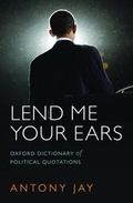 Cover: Lend Me Your Ears - Oxford University Press