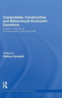 Enlarge image Cover: Computable, Constructive & Behavioural Economic Dynamics - Routledge