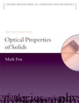 Cover: Optical Properties of Solids - Oxford University Press