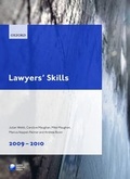 Cover: Lawyers' Skills 2009-2010 - Oxford University Press