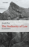 Cover: The Authority of Law - Oxford University Press