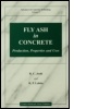 Cover: Fly Ash in Concrete - Taylor & Francis