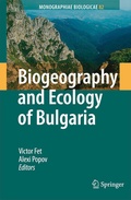 Cover: Biogeography and Ecology of Bulgaria - Springer