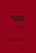 Cover: International Library of the Philosophy of Education - Routledge