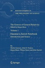 Cover: The Genesis of General Relativity - Springer