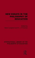 Cover: New Essays in the Philosophy of Education (International Library of the Philosophy of Education Volume 13) - Routledge
