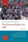 Cover: Blackstone's Guide to the Human Rights Act 1998 - Oxford University Press