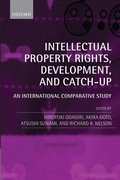 Cover: Intellectual Property Rights, Development, and Catch Up - Oxford University Press