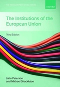 Cover: The Institutions of the European Union - Oxford University Press
