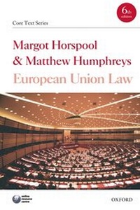 Enlarge image Cover: European Union Law - Oxford University Press