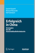 Cover: Erfolgreich in China - Springer