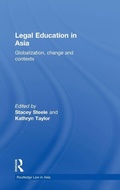 Cover: Legal Education in Asia - Routledge