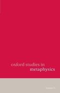 Cover: Oxford Studies in Metaphysics - Oxford University Press