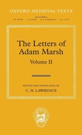 Cover: The Letters of Adam Marsh - Oxford University Press