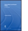 Cover: Social Work and Social Policy - Routledge