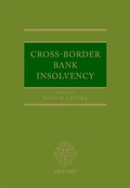 Cover: Cross-Border Bank Insolvency - Oxford University Press