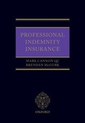 Cover: Professional Indemnity Insurance - Oxford University Press