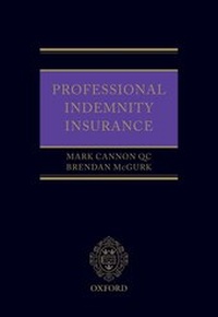 Enlarge image Cover: Professional Indemnity Insurance - Oxford University Press