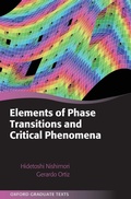Cover: Elements of Phase Transitions and Critical Phenomena - Oxford University Press