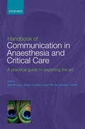 Abbildung von: Handbook of Communication in Anaesthesia & Critical Care - Oxford University Press