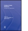 Cover: Political Public Relations - Routledge