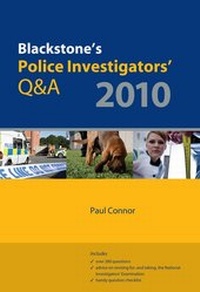 Abbildung von: Blackstone's Police Investigators' Q&A 2010 - Oxford University Press