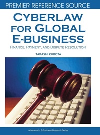 Abbildung von: Cyberlaw for Global E-business - Information Science Reference