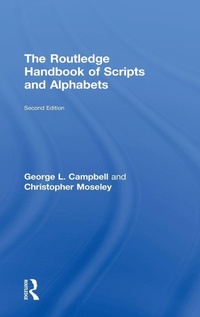 Enlarge image Cover: The Routledge Handbook of Scripts and Alphabets - Routledge