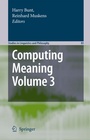Cover: Computing Meaning - Springer
